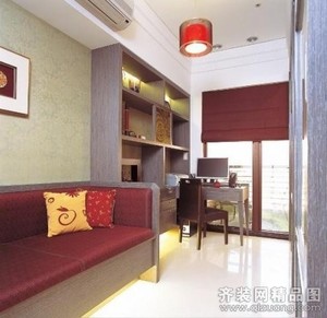 110平米普通戶型現代簡約家裝裝修圖片設計-樂清齊裝網裝修效果圖